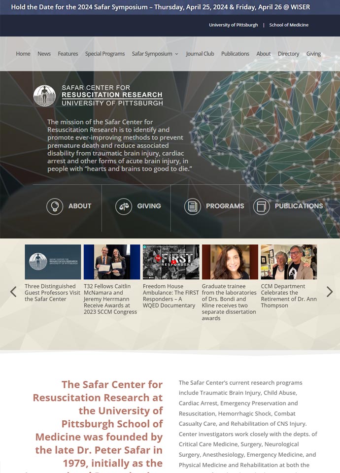Safar Center for Resuscitation Research